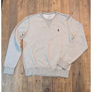 Polo Ralph Lauren Performance Crewneck Sweatshirt Heather Gray Men's Size Small